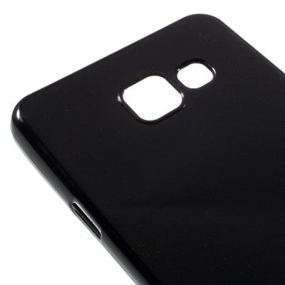 Samsung Galaxy A3 (2016) A310 kieto silikono TPU juodas dėklas - nugarėlė / Priedai.lt