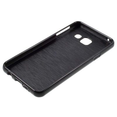 Samsung Galaxy A3 (2016) A310 kieto silikono TPU juodas dėklas - nugarėlė / Priedai.lt