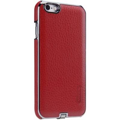 Nillkin N-JARL Apple iPhone 6 (6s) raudonas odinis dėklas su belaidžio (Qi Wireless) įkrovimo funkcija / Priedai.lt