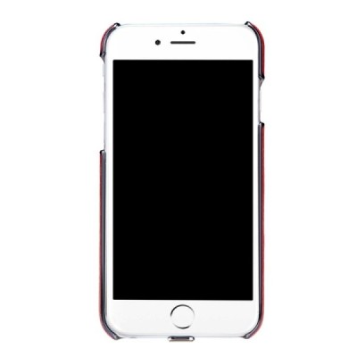 Nillkin N-JARL Apple iPhone 6 (6s) raudonas odinis dėklas su belaidžio (Qi Wireless) įkrovimo funkcija / Priedai.lt