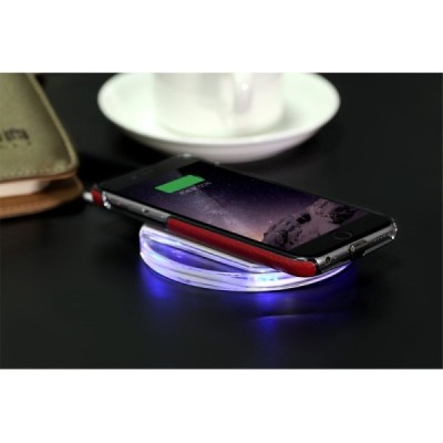 Nillkin N-JARL Apple iPhone 6 (6s) raudonas odinis dėklas su belaidžio (Qi Wireless) įkrovimo funkcija / Priedai.lt