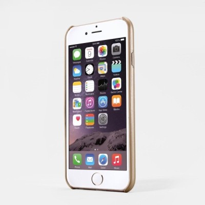 „Amorus“ Slim Leather Apple iPhone 6s Plus auksinis odinis dėklas - nugarėlė / Priedai.lt