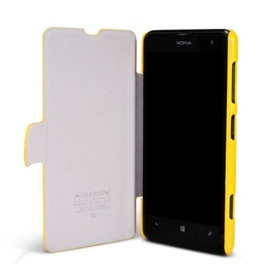 „Nillkin“ Fresh geltonas Nokia Lumia 625 dėklas (dėkliukas) / Priedai.lt