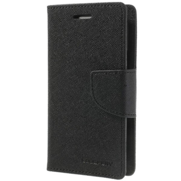 „Mercury“ atvērams maciņš - melns (Galaxy Trend Lite)