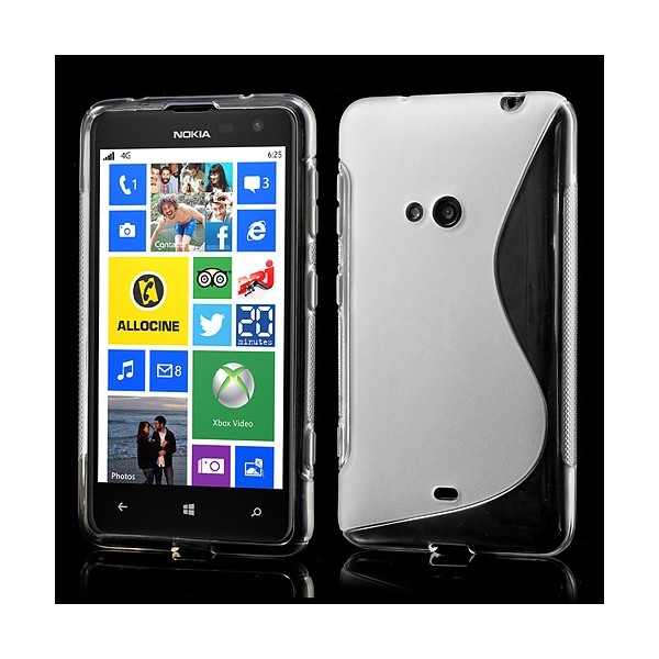 Cieta silikona futrālis - dzidrs (Lumia 625)