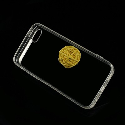 Skaidrus plastikinis bei silikoninis Apple iPhone 5C dėklas (dėkliukas) / Priedai.lt