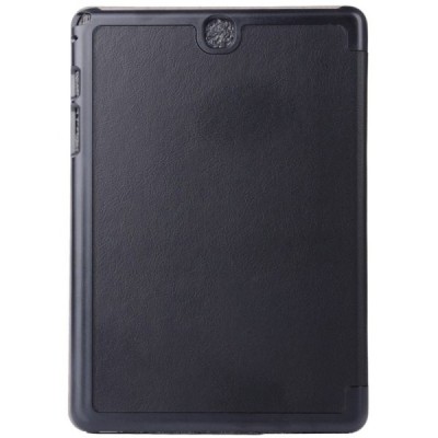 Samsung Galaxy Tab A 9.7 (T555, T550) atvēramais melns ādas maciņš - maks / Vacins.lv