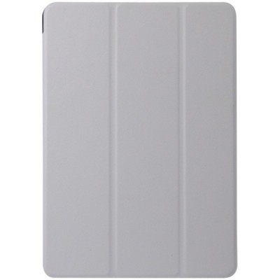 Samsung Galaxy Tab A 9.7 (T555, T550) atverčiamas šonu kaip knygutė baltas odinis dėklas / Priedai.lt