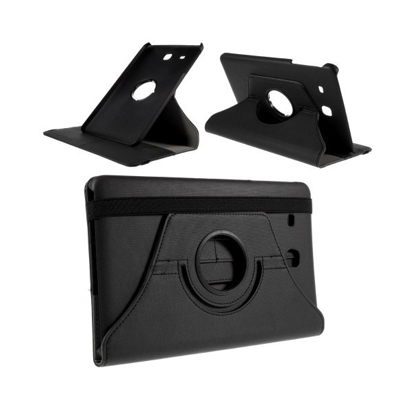 Atvēramais maciņš (360°) - melns (Galaxy Tab S2 8.0)