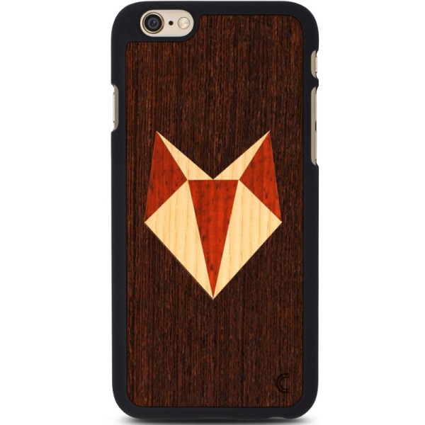 „Crafted Cover“ dabīga koka apvalks - Lapsa (iPhone 6 / 6s)