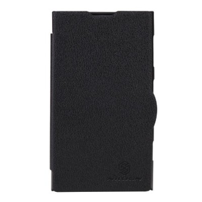 Nokia Lumia 1020 „Nillkin“ Fresh atvēramais melns futrālis / Vacins.lv