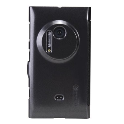 Nokia Lumia 1020 „Nillkin“ Fresh atvēramais melns futrālis / Vacins.lv