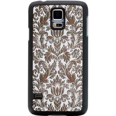 Samsung Galaxy S5 G900 (S5 Neo G903) „Crafted Cover“ Gėlynas natūralaus medžio dėklas (šviesus medis) / Priedai.lt