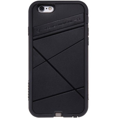 „Nillkin“ Super Power Wireless Apple iPhone 6s melns apvalks ar bezvadu uzlādēšanas funkciju / Vacins.lv