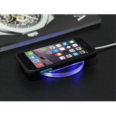 Nillkin Super Power Apple iPhone 6 (6s) juodas odinis dėklas su belaidžio (Qi Wireless) įkrovimo funkcija / Priedai.lt