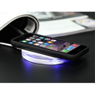 Nillkin Super Power Apple iPhone 6 (6s) juodas odinis dėklas su belaidžio (Qi Wireless) įkrovimo funkcija / Priedai.lt