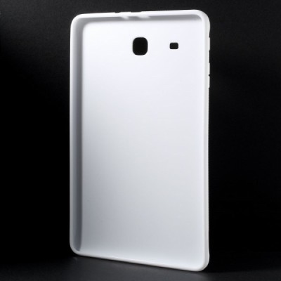 Samsung Galaxy Tab E 9.6 T560 kieto silikono TPU baltas dėklas - nugarėlė / Priedai.lt