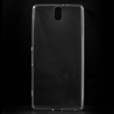Sony Xperia C5 Ultra dzidrs (caurspīdīgs) cieta silikona TPU pasaulē planākais apvalks / Vacins.lv