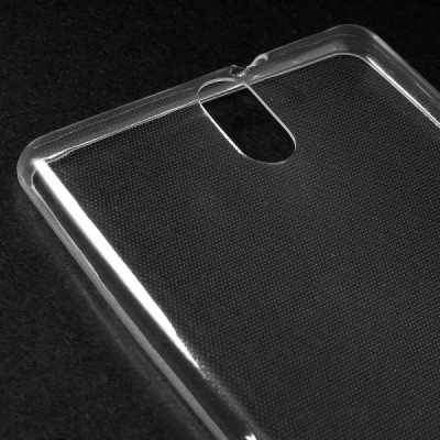 Sony Xperia C5 Ultra dzidrs (caurspīdīgs) cieta silikona TPU pasaulē planākais apvalks / Vacins.lv