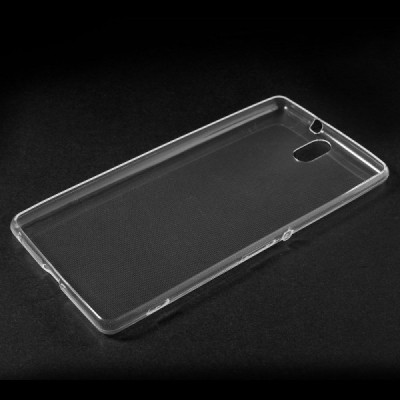 Sony Xperia C5 Ultra dzidrs (caurspīdīgs) cieta silikona TPU pasaulē planākais apvalks / Vacins.lv