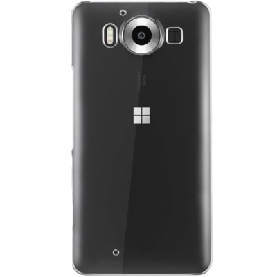Microsoft Lumia 950 plastmasas dzidrs (caurspīdīgs) apvalks / Vacins.lv
