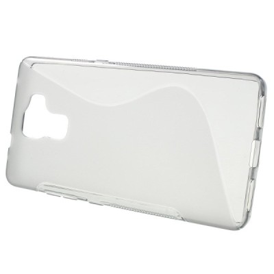 Huawei Honor 7 cieta silikona (TPU) dzidrs (pelēks) un matēts apvalks / Vacins.lv