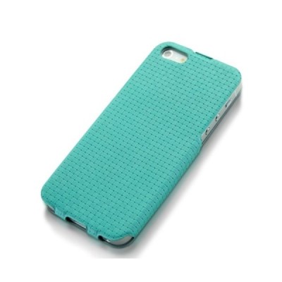 Apple iPhone SE (5, 5s) „Banpa“ Woven vertikaliai (žemyn, į apačią) atverčiamas mėtinis dėklas / Priedai.lt