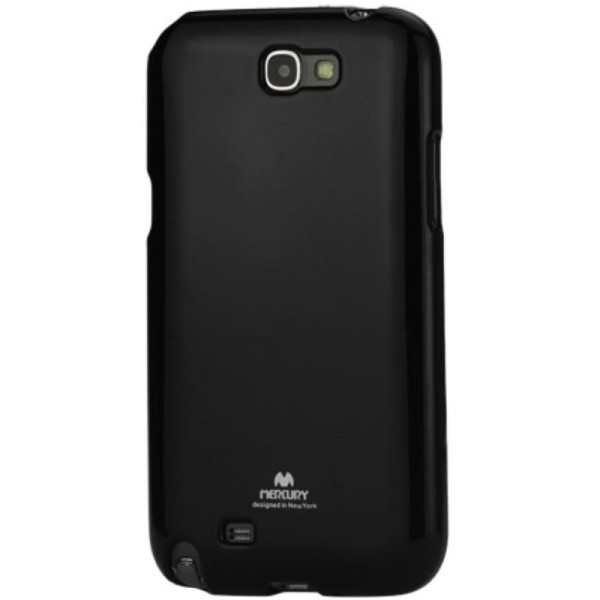 „Mercury“ apvalks - melns (Galaxy Note 2)
