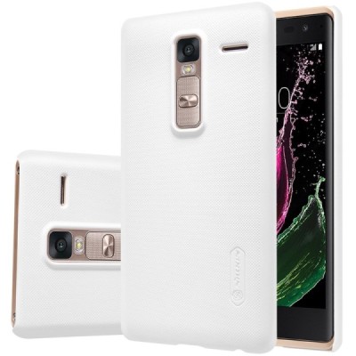 LG Zero (H650E) Nillkin Frosted Shield balts plastmasas apvalks + ekrāna aizsargplēve / Vacins.lv