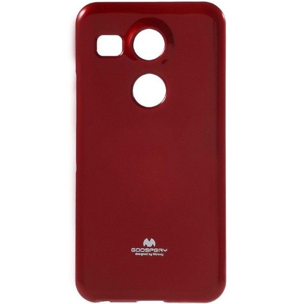 „Mercury“ apvalks - sarkans (Nexus 5X)