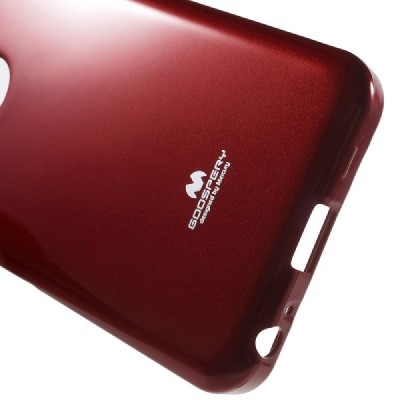 LG Nexus 5X Mercury sarkans cieta silikona (TPU) apvalks / vacins.lv