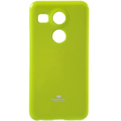 LG Nexus 5X Mercury zaļš cieta silikona (TPU) apvalks / Vacins.lv