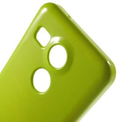 LG Nexus 5X Mercury zaļš cieta silikona (TPU) apvalks / Vacins.lv
