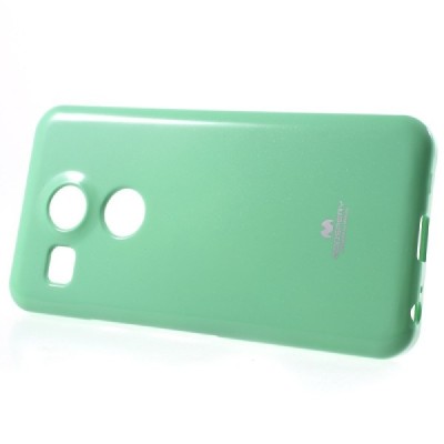 LG Nexus 5X Mercury piparmētru cieta silikona (TPU) apvalks / Vacins.lv