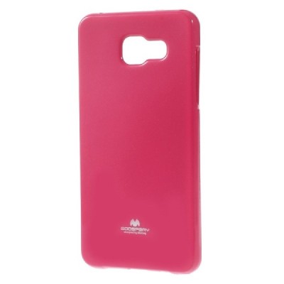 Samsung Galaxy A5 (2016) A510 Mercury tumši rozs cieta silikona (TPU) apvalks / vacins.lv