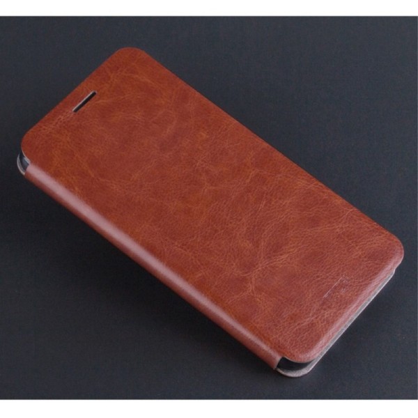 „Mofi“ Rui atvērams maciņš - brūns (Galaxy A3 2016)