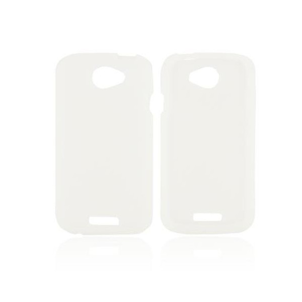 Cieta silikona futrālis - balts (One S)