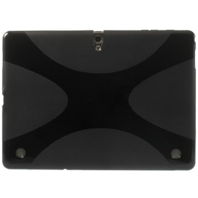 Samsung Galaxy Tab S 10.5 (T805, T800) kieto silikono TPU juodas dėklas - nugarėlė / Priedai.lt