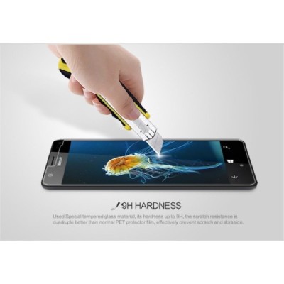 Microsoft Lumia 950 XL „Nillkin“ Amazing H+ Pro Tempered Glass sustiprintos apsaugos apsauginis ekrano stiklas 0.2 mm / Priedai.