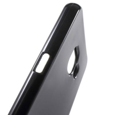 Samsung Galaxy A5 (2016) A510 kieto silikono TPU juodas dėklas - nugarėlė / Priedai.lt