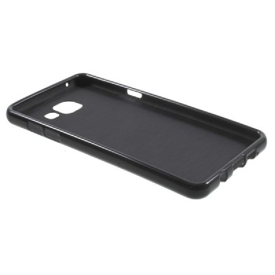 Samsung Galaxy A5 (2016) A510 kieto silikono TPU juodas dėklas - nugarėlė / Priedai.lt