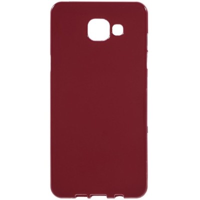 Samsung Galaxy A5 (2016) A510 cieta silikona (TPU) sarkans apvalks / vacins.lv