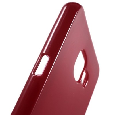 Samsung Galaxy A5 (2016) A510 kieto silikono TPU raudonas dėklas - nugarėlė / Priedai.lt