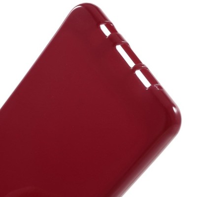 Samsung Galaxy A5 (2016) A510 kieto silikono TPU raudonas dėklas - nugarėlė / Priedai.lt