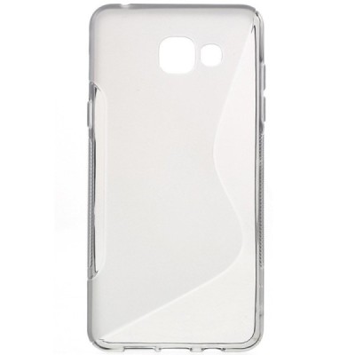 Samsung Galaxy A5 (2016) A510 cieta silikona (TPU) dzidrs (pelēks) un matēts apvalks / Vacins.lv