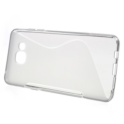 Samsung Galaxy A5 (2016) A510 cieta silikona (TPU) dzidrs (pelēks) un matēts apvalks / Vacins.lv