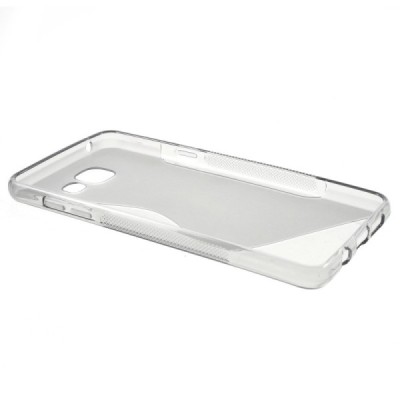 Samsung Galaxy A5 (2016) A510 cieta silikona (TPU) dzidrs (pelēks) un matēts apvalks / Vacins.lv