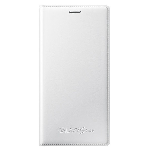 „Samsung“ Flip Cover atverčiamas dėklas - baltas (Galaxy S5 mini)