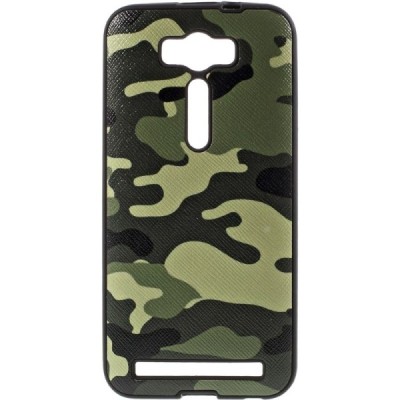 „My Colors“ Asus Zenfone 2 Laser 5.0 (ZE500KL, ZE500KG) spalvotas kieto silikono (TPU) dėklas - Kamufliažas / Priedai.lt