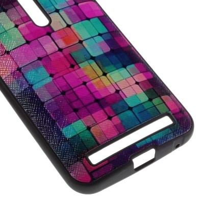 „My Colors“ Asus Zenfone 2 Laser 5.0 (ZE500KL, ZE500KG) spalvotas kieto silikono (TPU) dėklas - Mozaika / Priedai.lt
